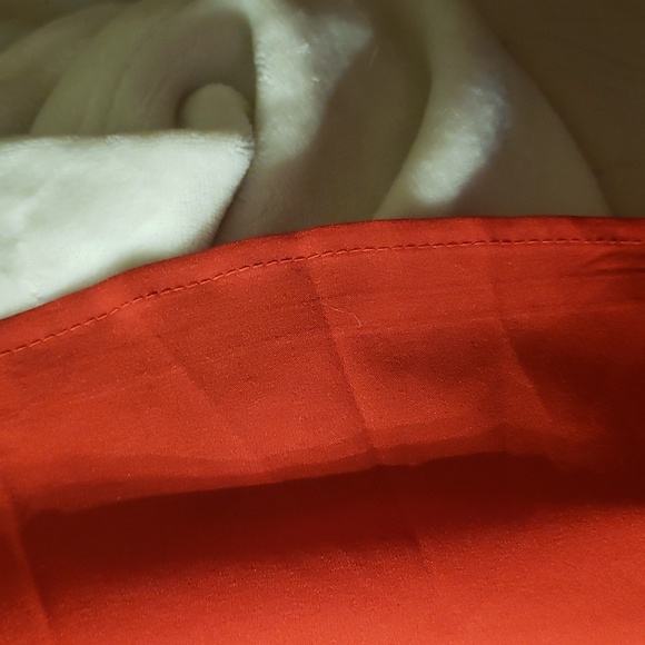 Red A lined dress - Picture 9 of 16